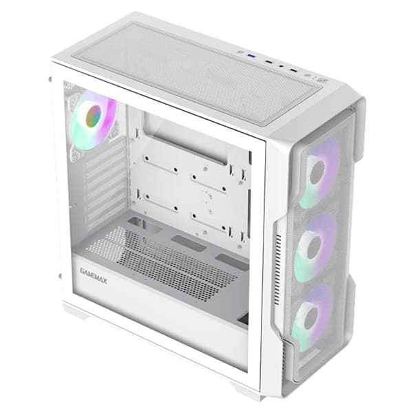 کیس گیمینگ گیم‌ مکس مدل GameMax Siege White — تصویر ۱۲