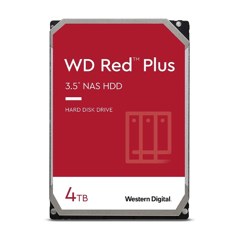 هارد دیسک اینترنال وسترن دیجیتال مدل Red Plus 4TB — تصویر ۲