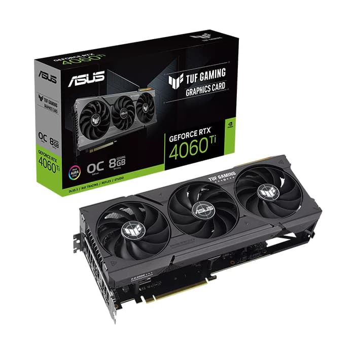کارت گرافیک ایسوس TUF Gaming GeForce RTX 4060 Ti OC Edition 8GB