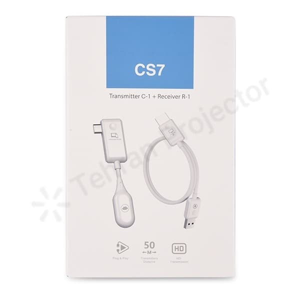 کابل اچ دی ام آی بی سیم تایپ C مدل PUNTA CS-7 — تصویر ۵