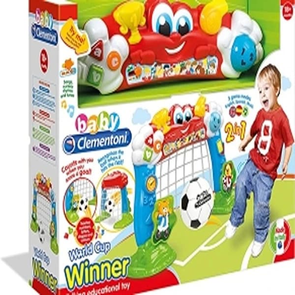 اسباب بازی دروازه فوتبال موزیکال کلمنتونی (Clementoni Interactive Football Goal)