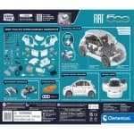 اسباب بازی ساختنی رباتیک ماشین فیات 500 برقی کلمنتونی مدل Science & Game Build 19323 — تصویر ۹