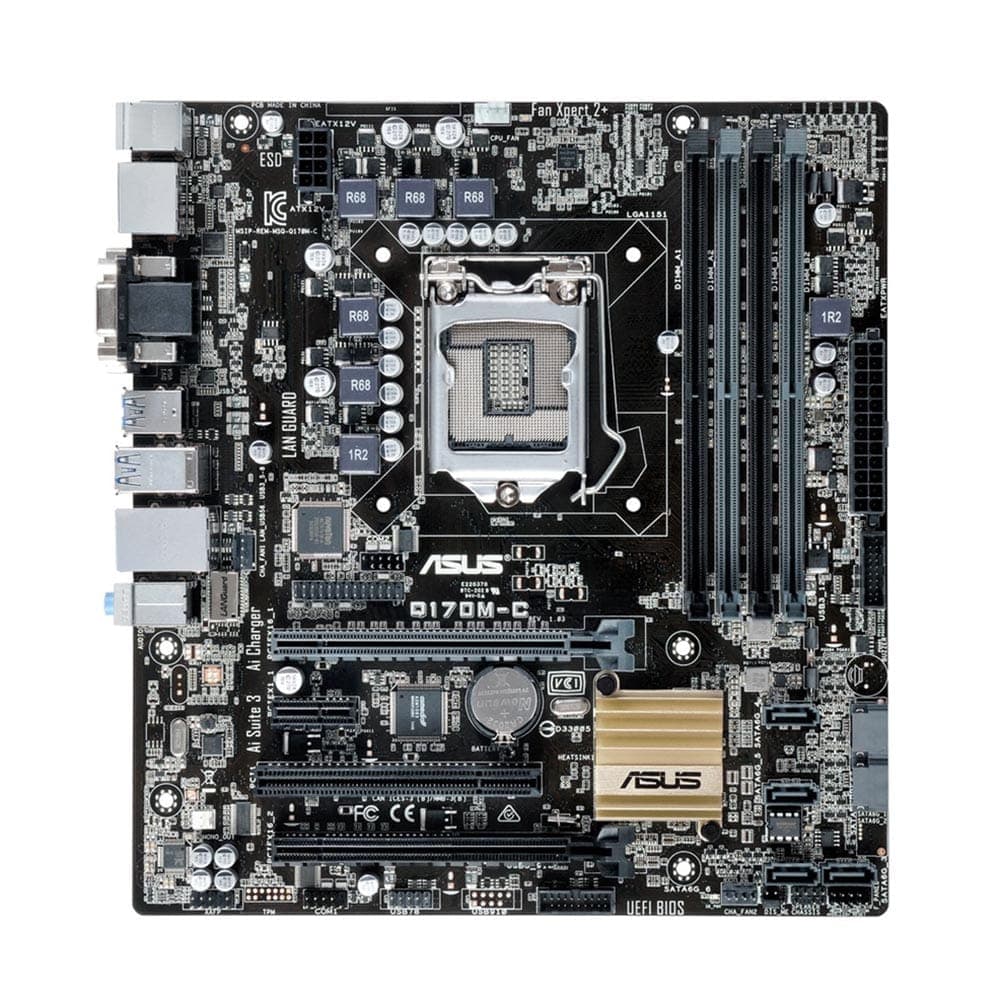 مادربرد ASUS Q170M-C – استوک