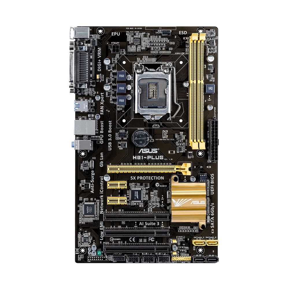مادربرد ASUS H81-PLUS – استوک