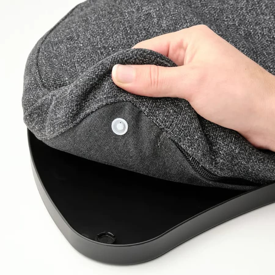 پایه لپ‌تاپ خاکستری تیره سایز ۵۲x۳۸ ایکیا مدل ÖJULF — تصویر ۵