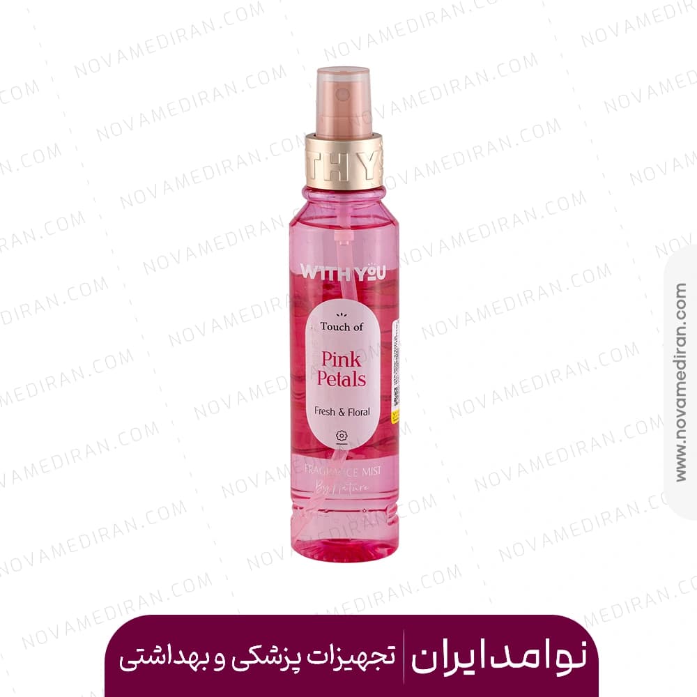 بادی اسپلش زنانه ویت یو مدل Pink Petal حجم 150 میلی لیتر — تصویر ۶
