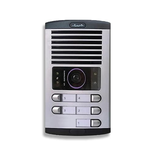 پنل آیفون تصویری 8 واحدی افقی FD1086 الکتروپیک — تصویر ۷
