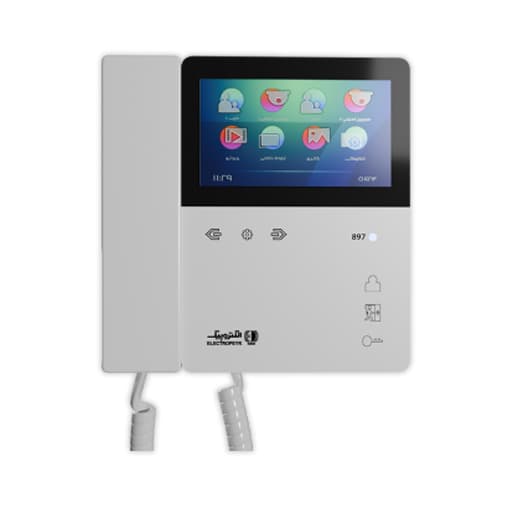 مانیتور آیفون تصویری 4.3 اینچ 897-PRO الکتروپیک — تصویر ۲