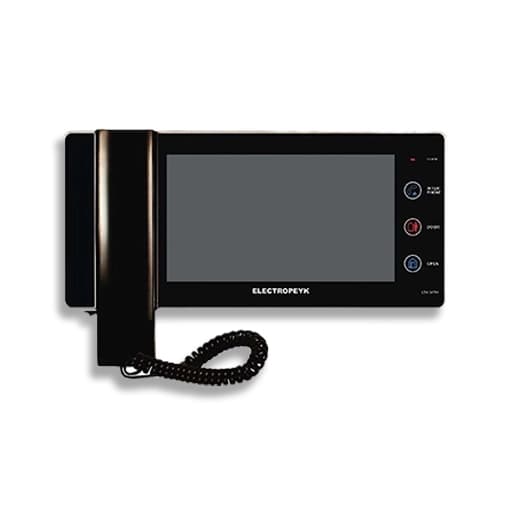 مانیتور آیفون تصویری 7 اینچ ECO 1294 (مشکی) الکتروپیک