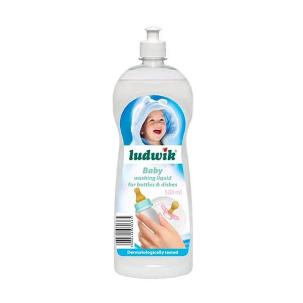 مایع استریل ظروف کودک لودویک Ludwik حجم 500 میلی