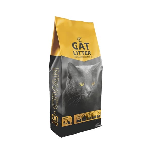 خاک بستر حیوانات گربه سیوان Civan مدل super premium وزن 5 کیلوگرم