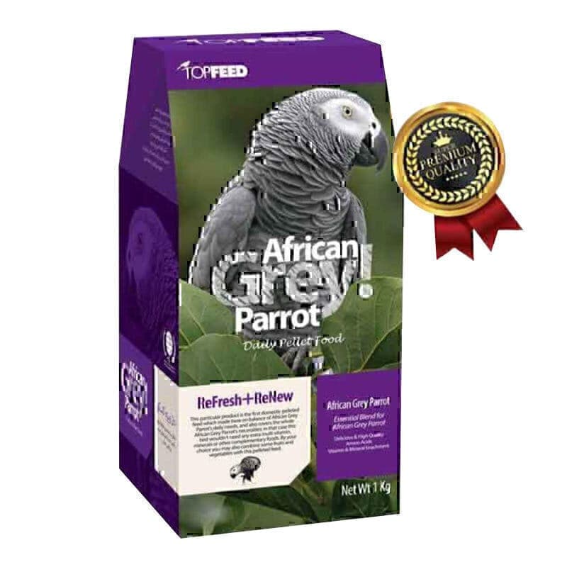 غذای خشک دان کاسکو تاپ فید مدل African Grey Parrot وزن 1 کیلوگرم — تصویر ۴