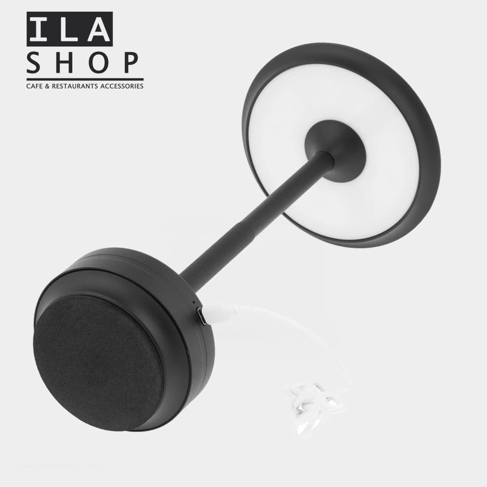 آباژور لمسی رومیزی مشکی D-8825 یک عددی ایلا — تصویر ۵
