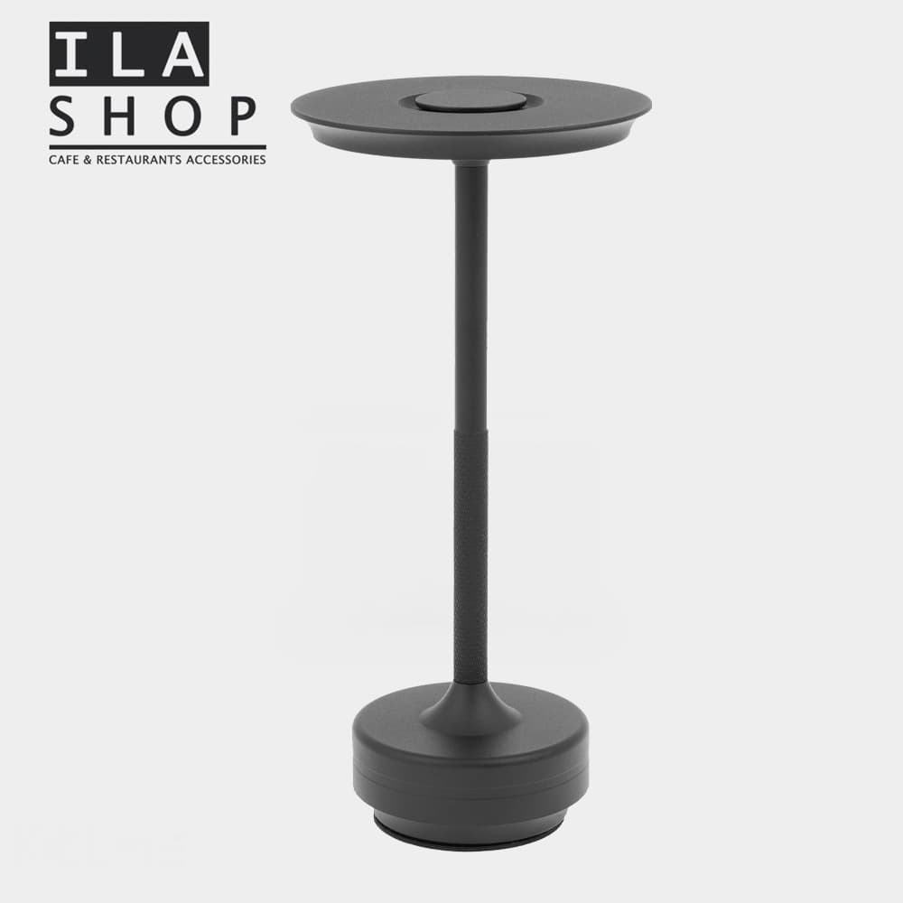 آباژور لمسی رومیزی مشکی D-8825 یک عددی ایلا