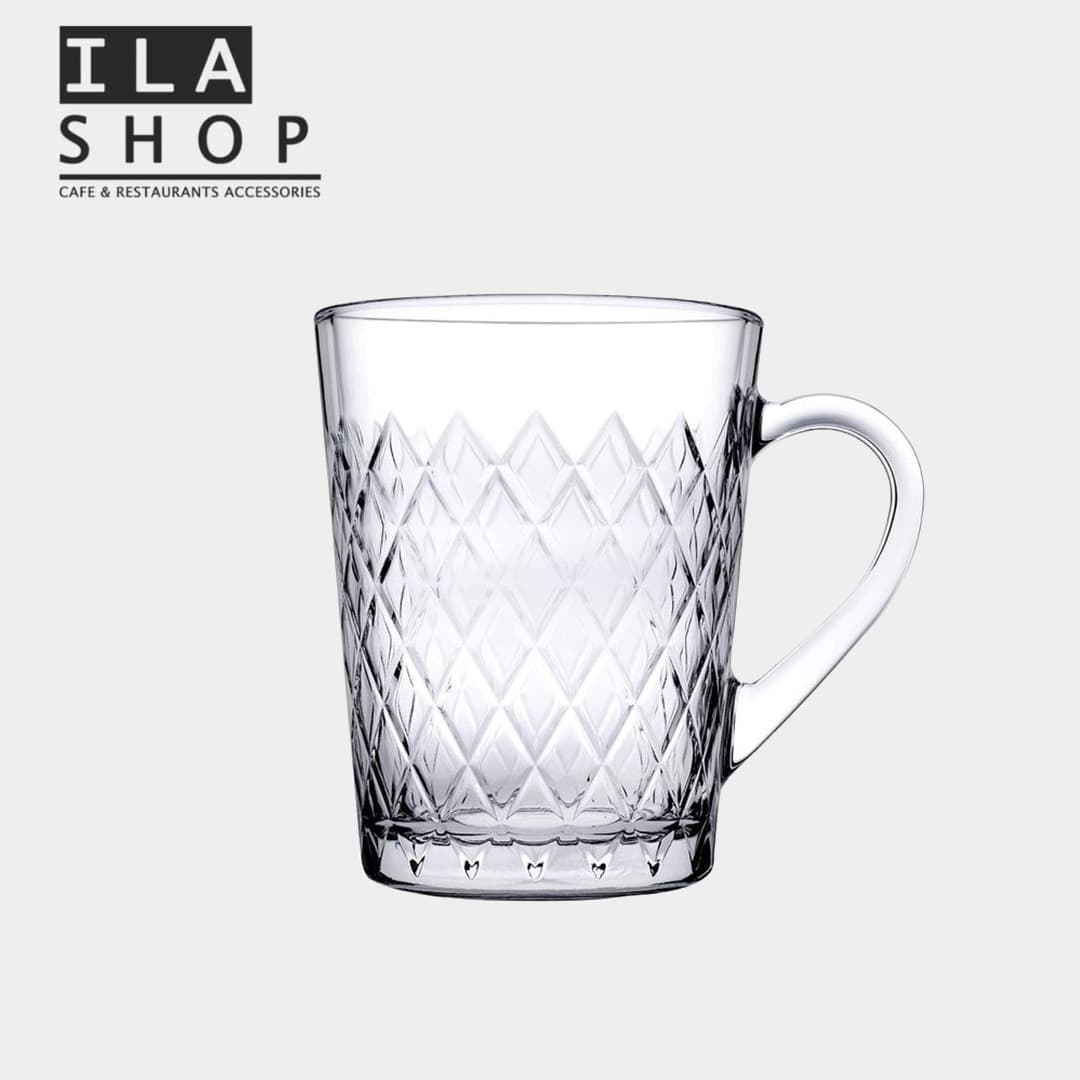 لیوان چای روبی 55723 پاشاباغچه شش عددی ایلا