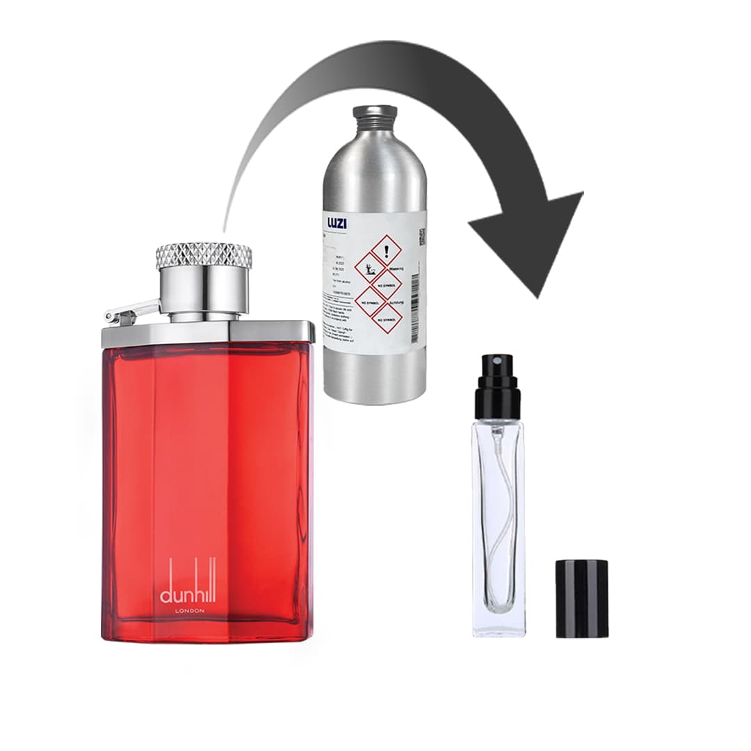 دکانت عطر دانهیل دیزایر قرمز – برند لوزی