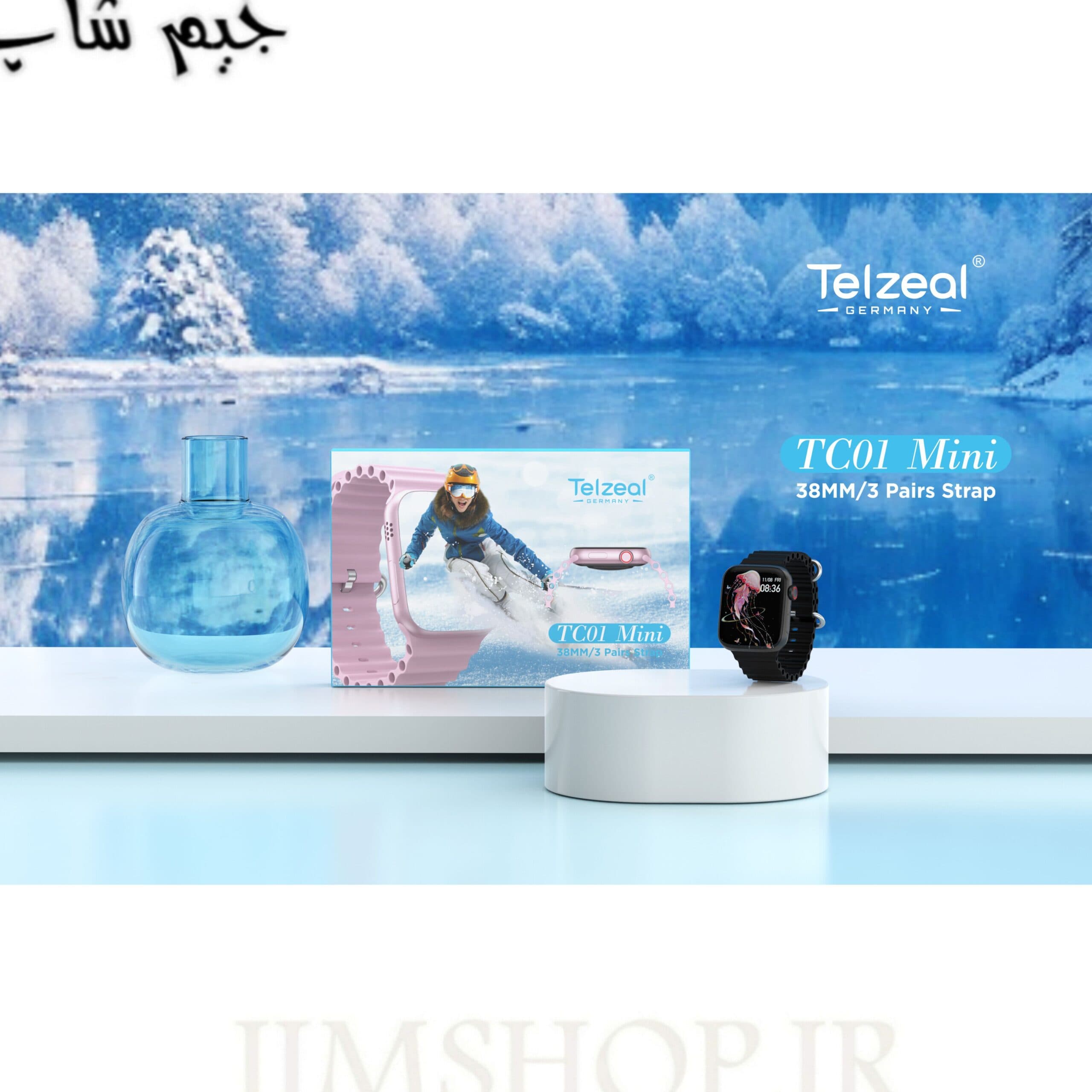ساعت هوشمند تلزیل مدل TELZEAL TC01 MINI