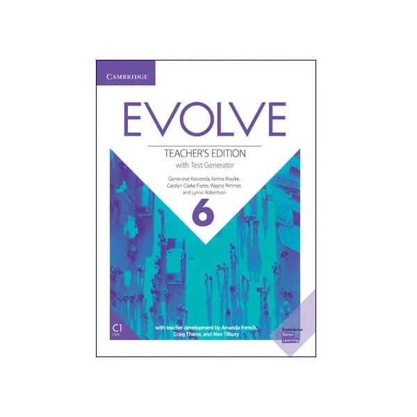کتاب معلم ایوالو شش Evolve 6 Teacher’s Book