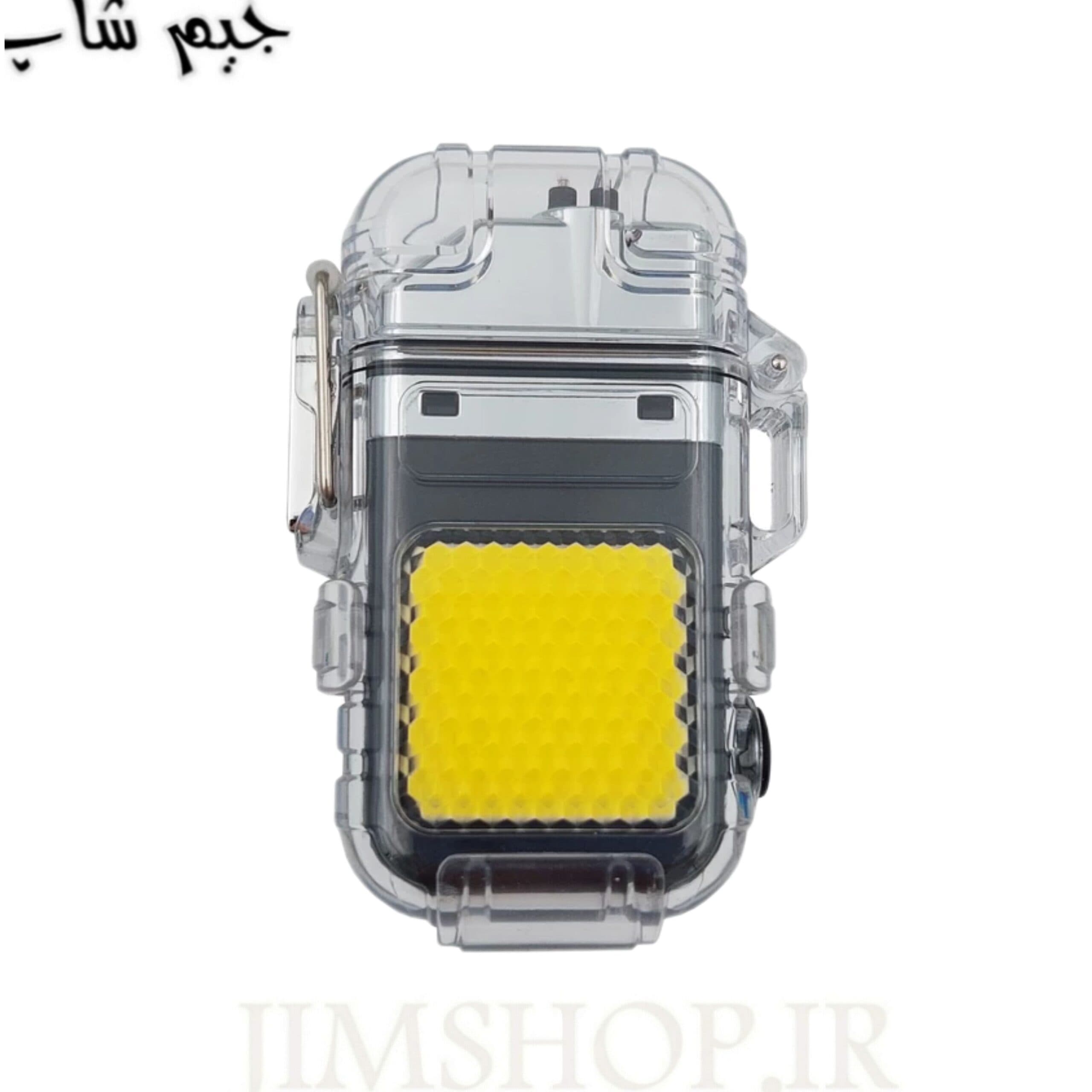 فندک پلاسمایی برقی و شارژی ضد آب چراغ قوه دار مدل FLASHLIGHT