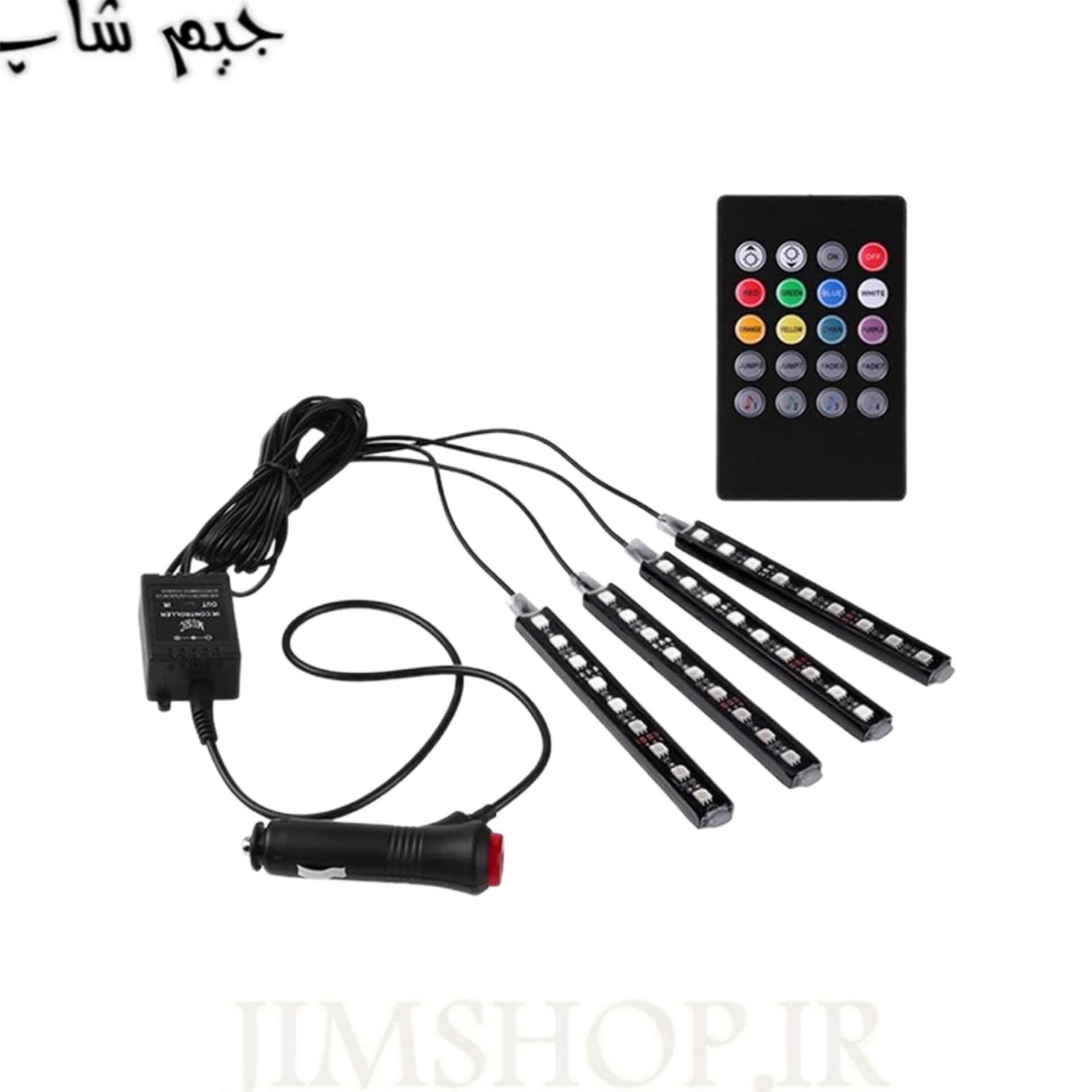 کیت نورپردازی داخل خودرو مدل automobile atmosphere lamp