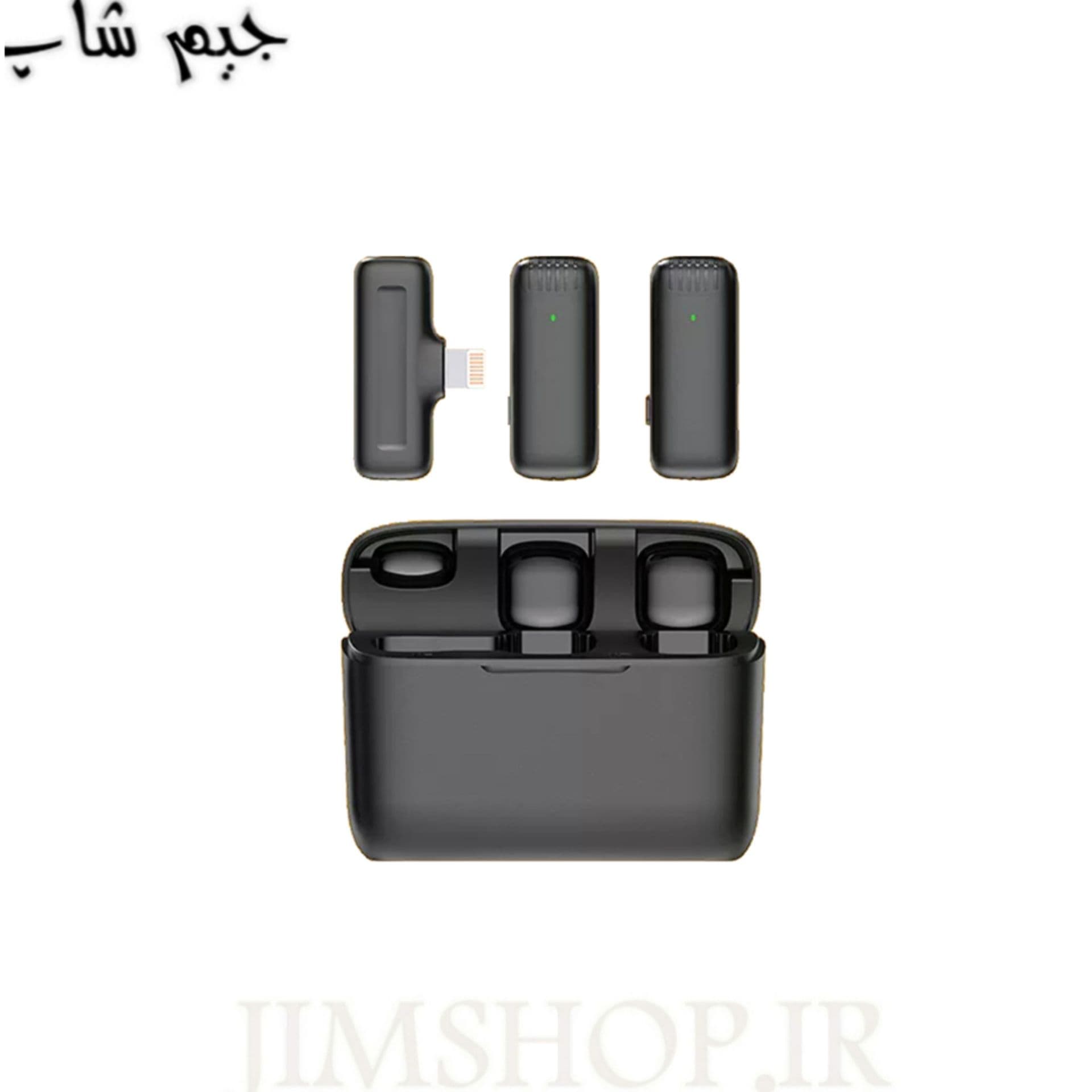 میکروفن بی‌سیم مدل J12 پورت Type-C , Lightning — تصویر ۷