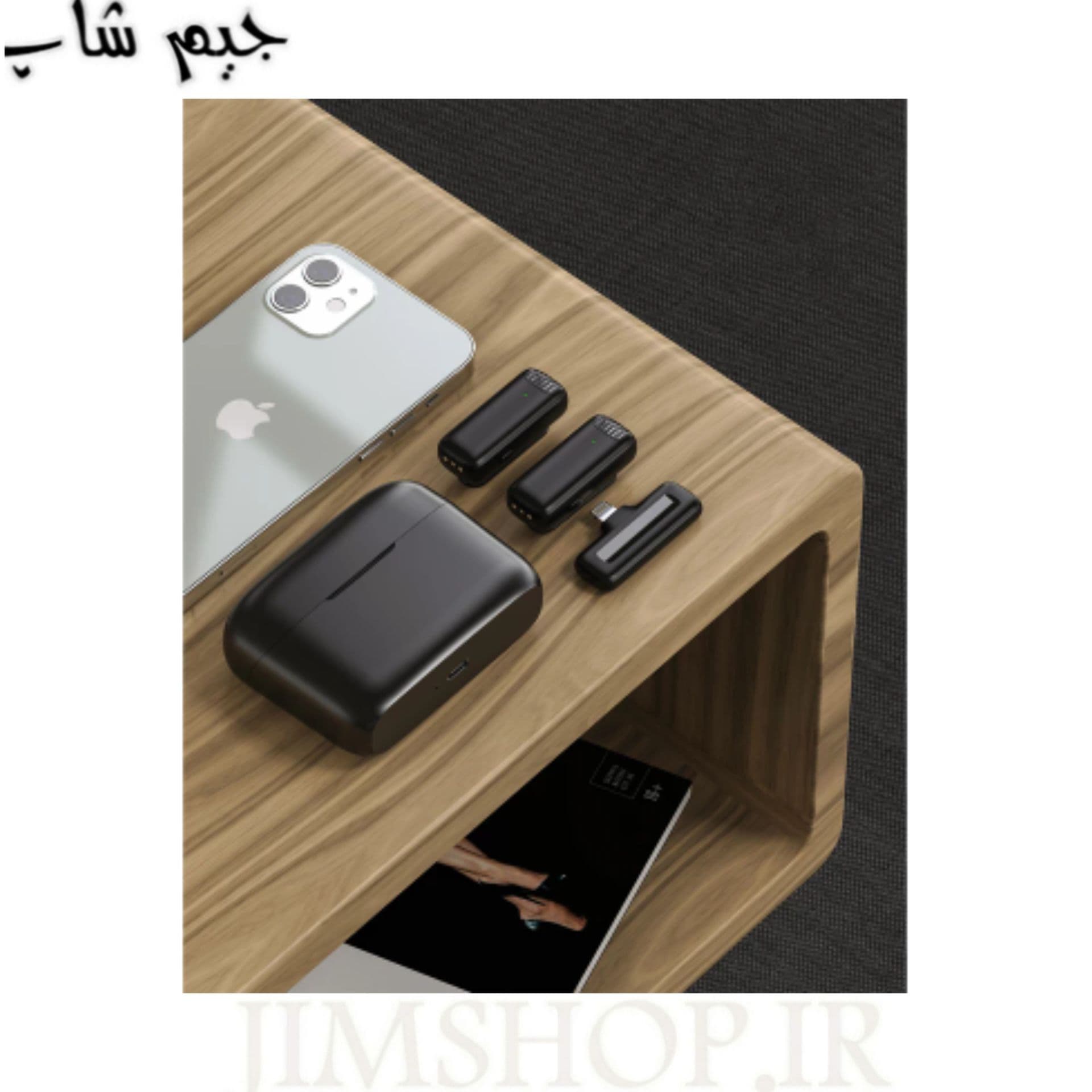 میکروفن بی‌سیم مدل J12 پورت Type-C , Lightning — تصویر ۶
