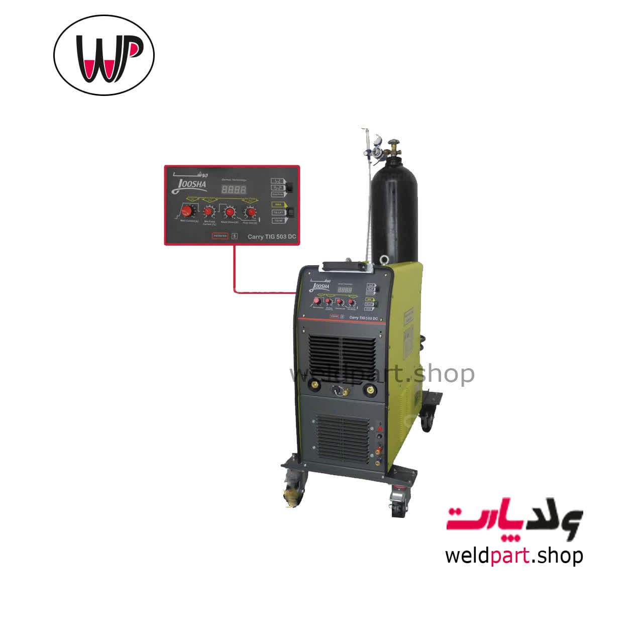 دستگاه جوش آرگون گام الکتریک مدل CARRY 503 DC آب خنک