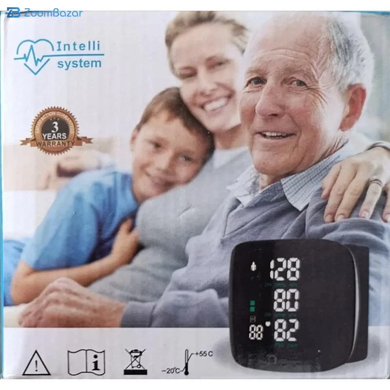 دستگاه فشارسنج مچی دیجیتال هوشمند Wrist Electronic Sphygmomanometer — تصویر ۹