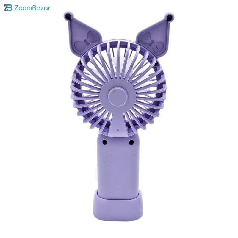 پنکه شارژی مدل کرومی کد 10079810 ظرفیت 800 میلی آمپر ساعت — تصویر ۹