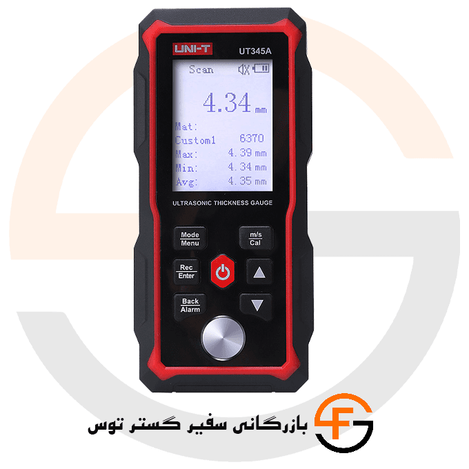 ضخامت سنج التراسونیک یونیتی UNI-T UT345A — تصویر ۴