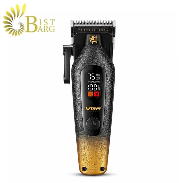 ماشین اصلاح حرفه‌ای سر و صورت وی جی آر مدل VGR V-879C Professional Hair Clipper