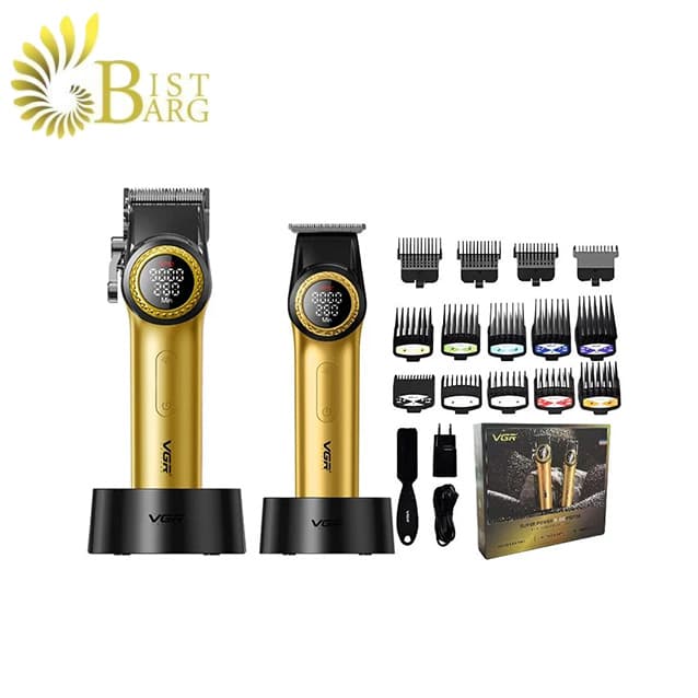 ست ماشین اصلاح وی جی آر مدل VGR V-001Pro & V-977 Professional Combo Set