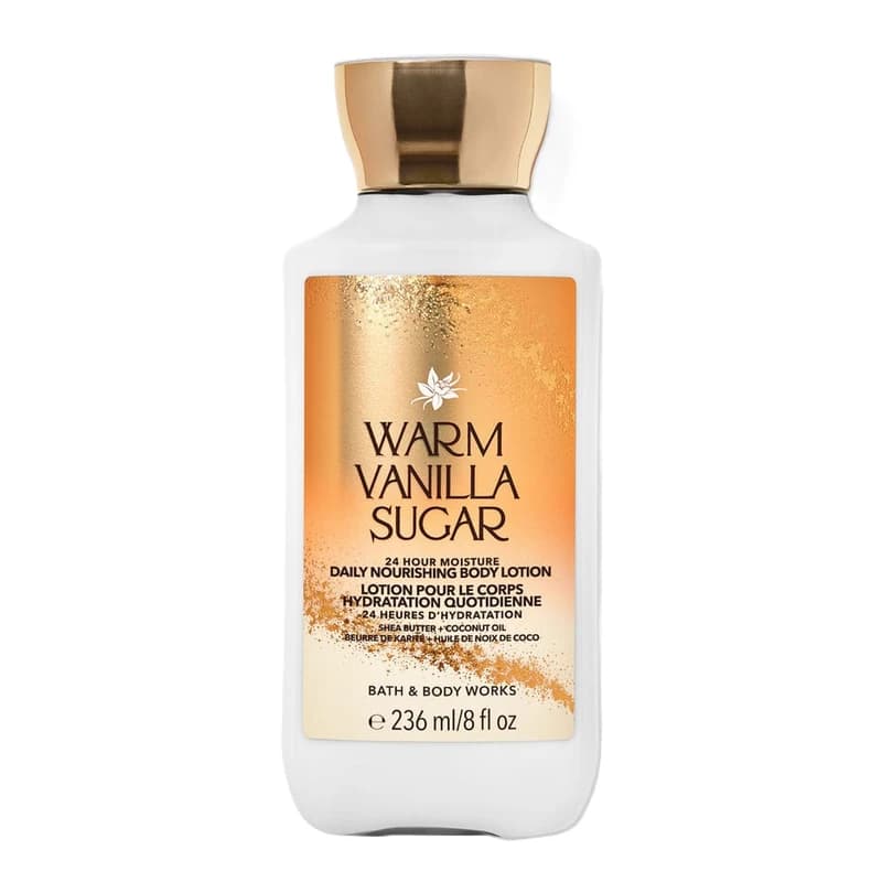 لوسیون بدن بث اند بادی ورکس Warm Vanilla Sugar آبرسان و مرطوب‌کننده 236 میلی‌لیتر — تصویر ۱۲