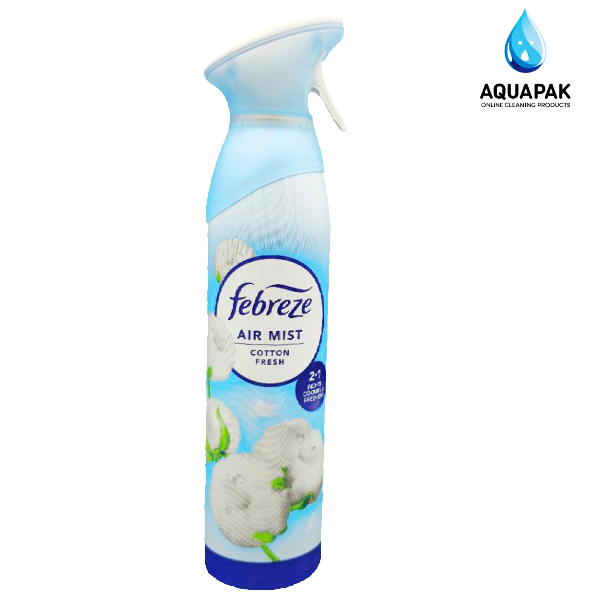 اسپری خوشبوکننده هوا فبرز Air Mist Cotton Fresh با رایحه پنبه تازه حجم ۱۸۵ میل — تصویر ۱۱