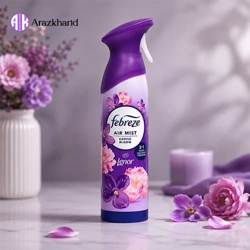 اسپری خوشبو کننده هوا فبرز لنور مدل Exotic Bloom حجم 185 میل — تصویر ۱۰