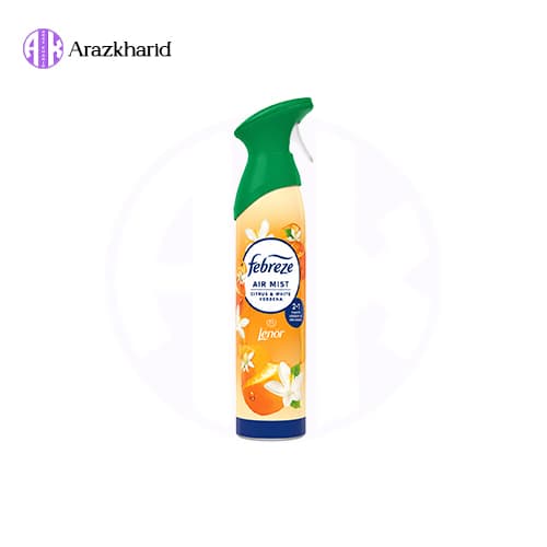 خوشبو کننده هوا فبرز مدل Citrus & White Verbena رایحه مرکبات و گل شاه‌پسند سفید حجم 185 میل