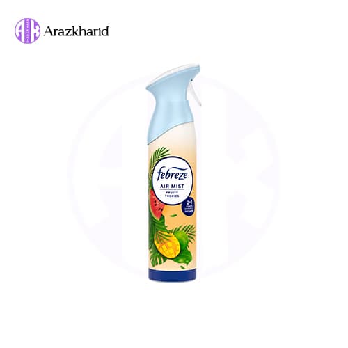 خوشبو کننده هوا فبرز مدل Air Mist Fruity Tropics رایحه میوه‌های استوایی حجم 185 میل