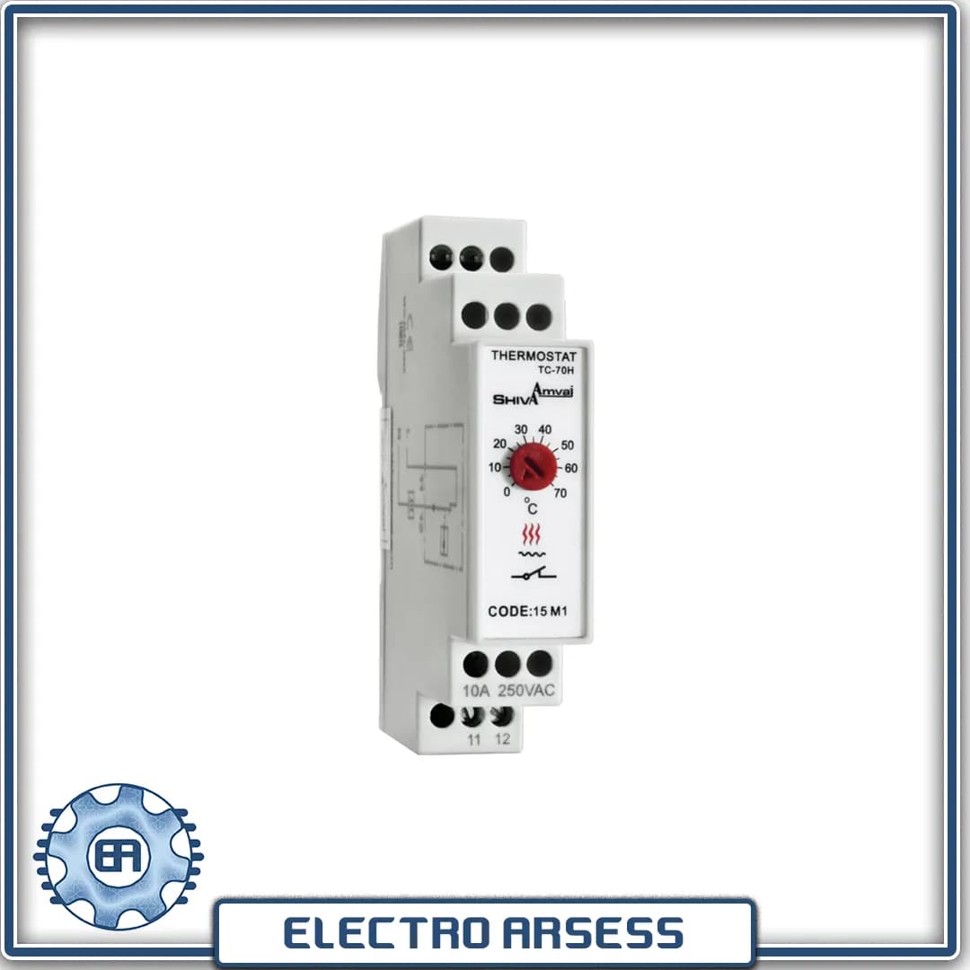 ترموستات تابلویی شیوا امواج TC-70H