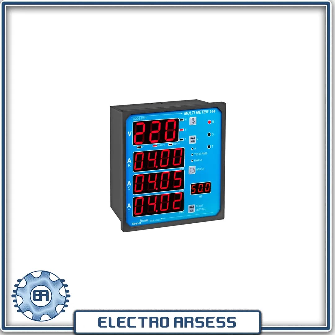 مولتی متر 144 شیوا امواج MME-6000A