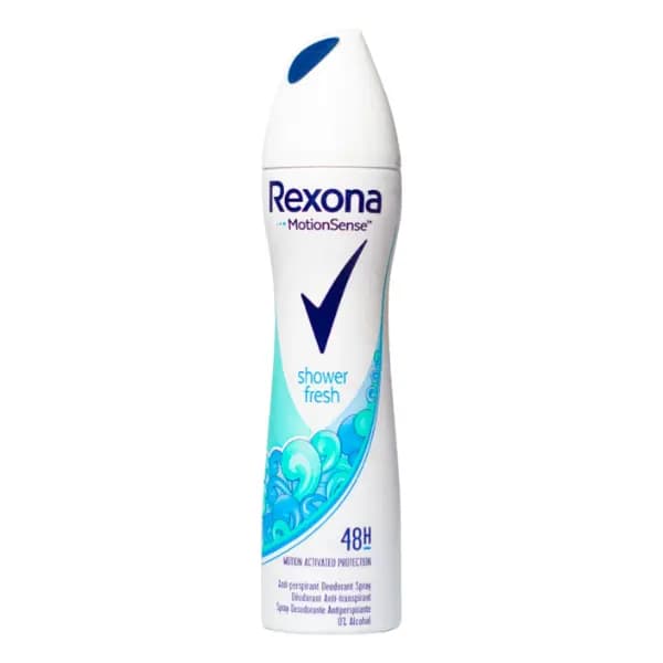 اسپری دئودورانت رکسونا Rexona زنانه مدل Shower Fresh حجم 200 میل — تصویر ۵