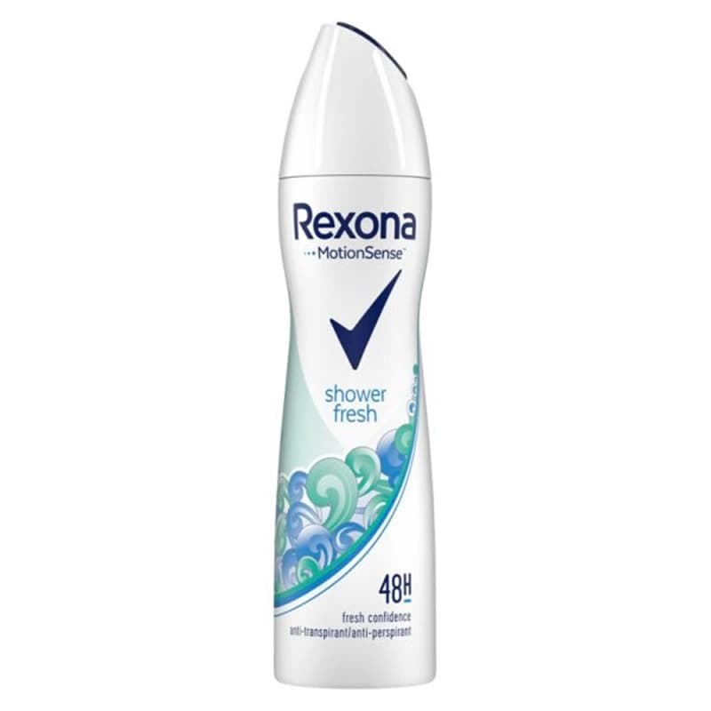 اسپری دئودورانت رکسونا Rexona زنانه مدل Shower Fresh حجم 200 میل — تصویر ۳