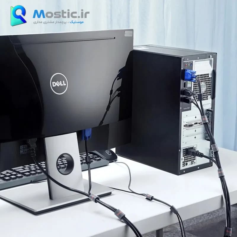 نظم دهنده سیم و کابل مک دودو مدل VS-0960 طول 1 متری — تصویر ۸
