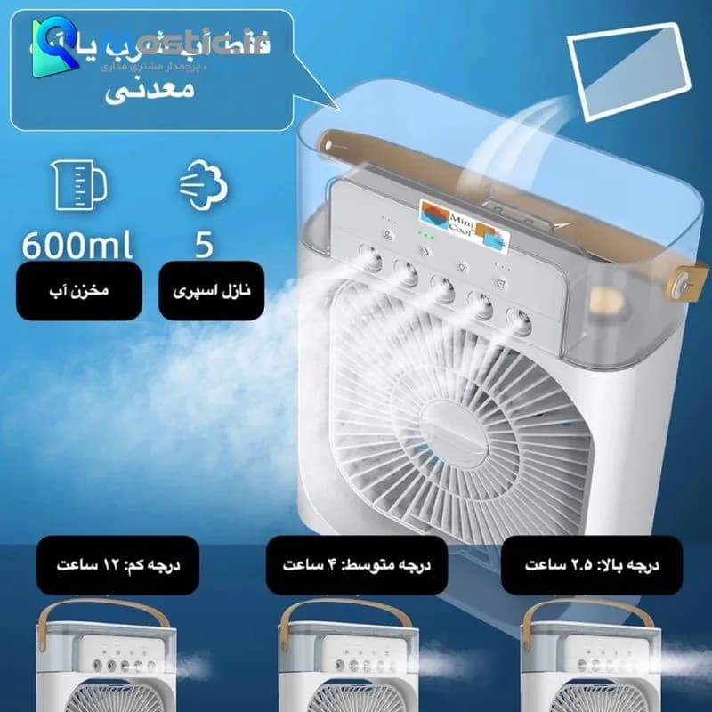 پنکه رومیزی مدل Turbo Spray — تصویر ۱۱