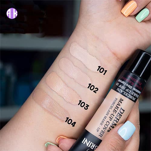 پک آرایشی گابرینی GABRINI در رنگ بندی مختلف (کرمپودر درما گابرینی + پرایمر گابرینی) — تصویر ۳
