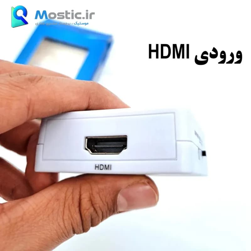 مبدل HDMI به AV وان مکس مدل OM157B — تصویر ۵