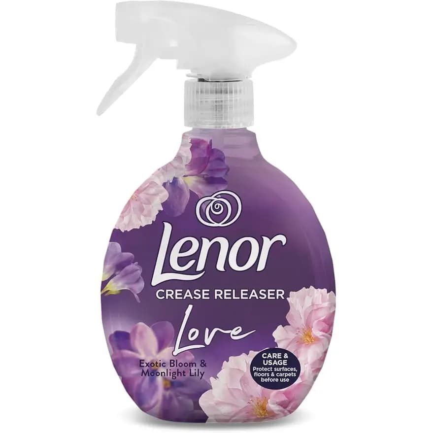 اسپری ضد چروک و خوشبو کننده لباس لنور lenor رایحه Exotic Bloomحجم 500 میل — تصویر ۶