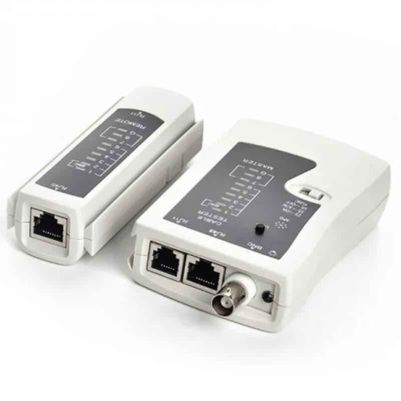 تستر کابل شبکه کی لینک مدل hs-468B بهمراه تست RJ11 ، Rj45 و BNC