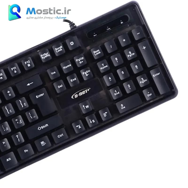 کیبورد باسیم گیمینگ دی نت مدل DT-997 — تصویر ۱۲