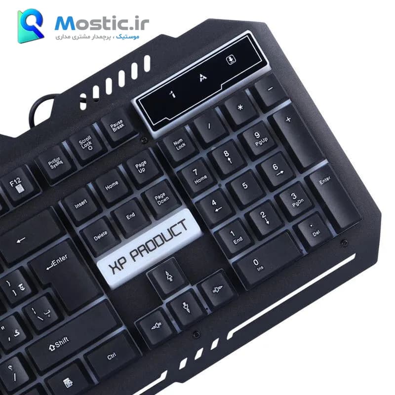 کیبورد باسیم گیمینگ ایکس پی-پروداکت مدل XP-11200N — تصویر ۸