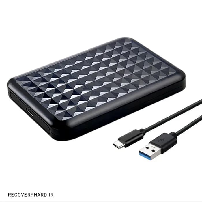 باکس هارد و اس‌اس‌دی 2.5 اینچ Type-C شوله مدل U25Q1031-T